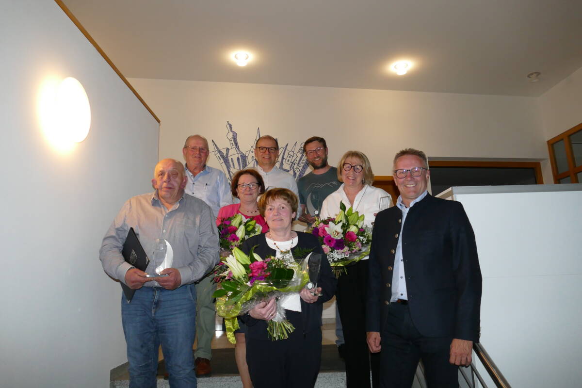 Verabschiedung Gemeinderäte