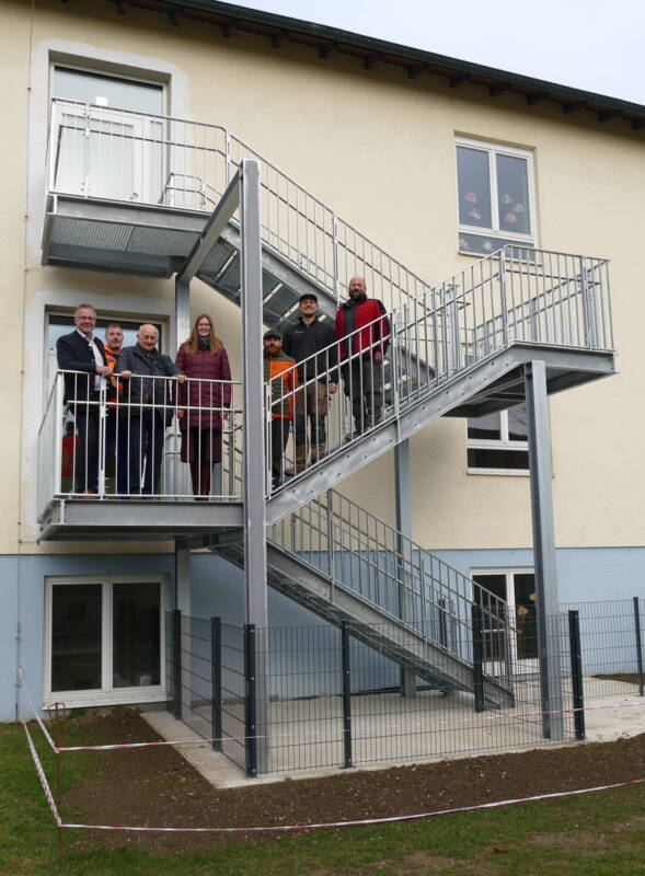Fluchttreppen Grundschule